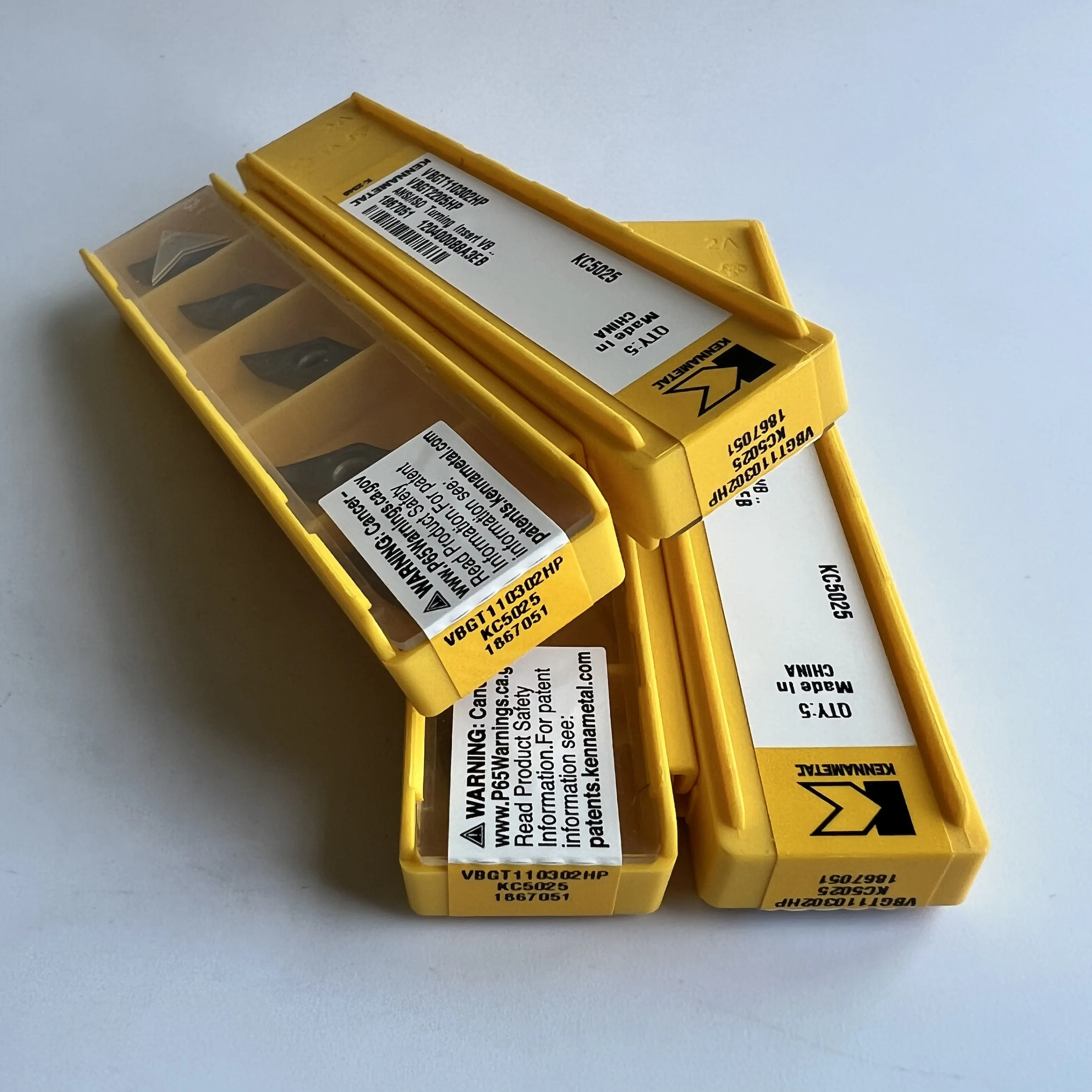 

Лезвие ЧПУ VBGT110302HP KC5025