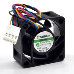 Dla MC40201V2-Q000-S99 SUNON 4020 40mm 12V 0.9W 4 wentylator chłodzący PWM drutu 40*40*20mm