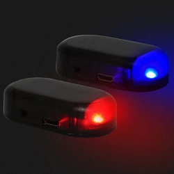 Faux feu de sécurité pour voiture, lampe de signalisation solaire, LED de simulation, alarme DUNIAlarm, lampe anti-vol à iode sans fil, clignotant 216.239.