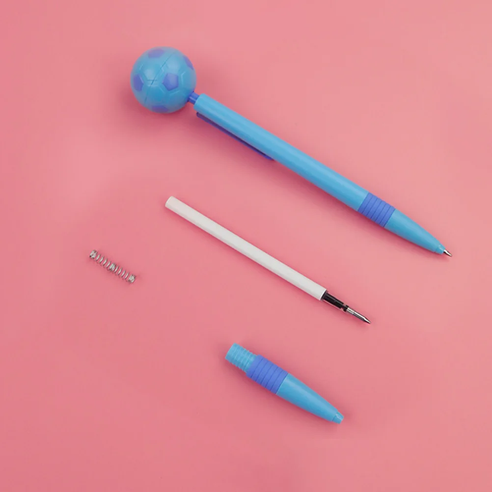 

2Pcs Soccer Ballpoint Pens Creative Football Design Smooth Writing Office School Supplies Party Favors Fun Handwriting Pens