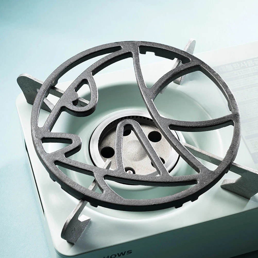 

Cast Iron Wok Ring Heavy Duty Gas Stove Pot Bracket Non-Slip Kitchen Support Stand For Pots Pans Cookware Accessory