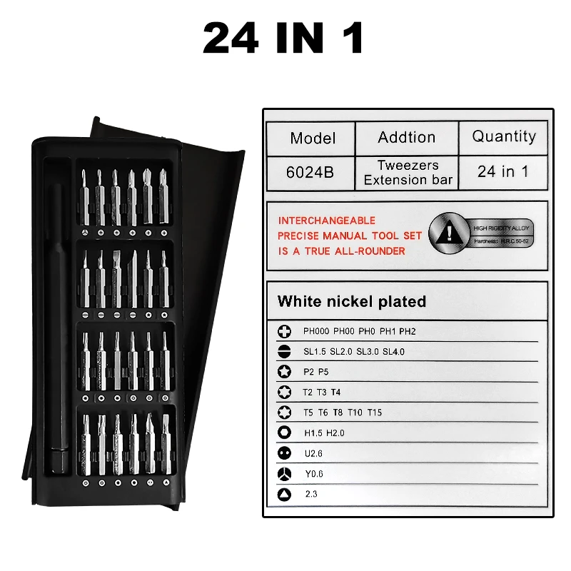 Set de 6 piezas de palanca y destornillador para reparar móviles, abre carcasas para iPhone Xiaomi y más 4