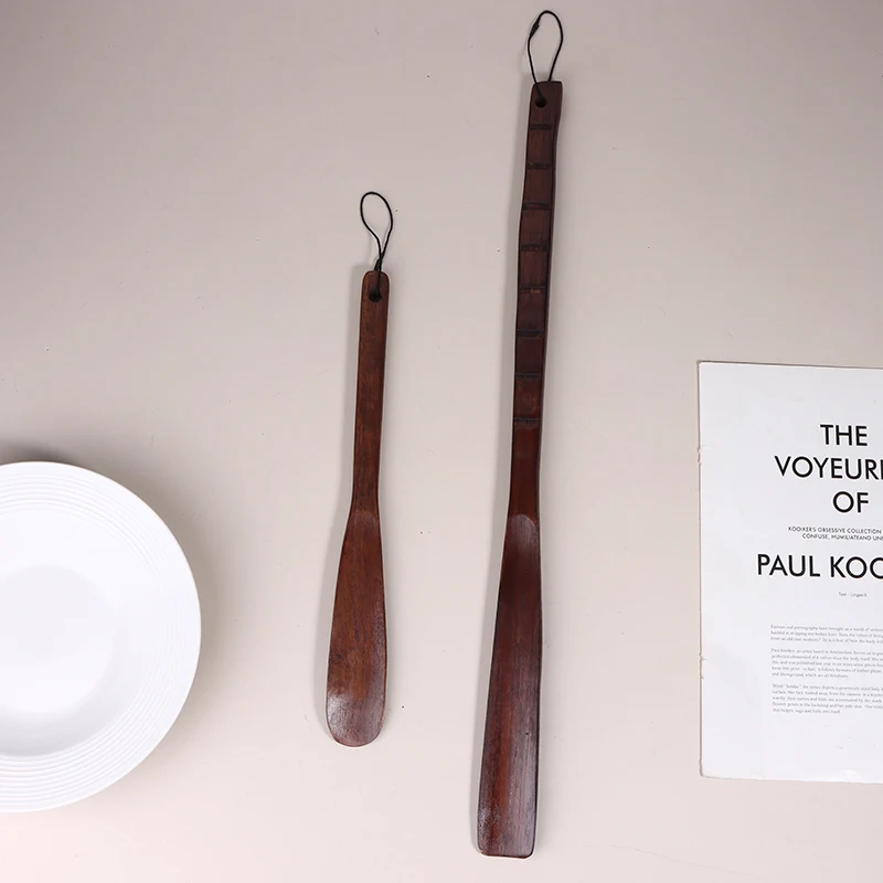 

Деревянный рожок для обуви со шнурком, гибкая длинная ручка, рожок для обуви, полезный подъемник для обуви для пожилых людей, ложка для обуви, домашние инструменты