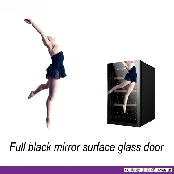 Kulkas Mini Anggur 41 Botol untuk Meja Dapur, Laris Manis