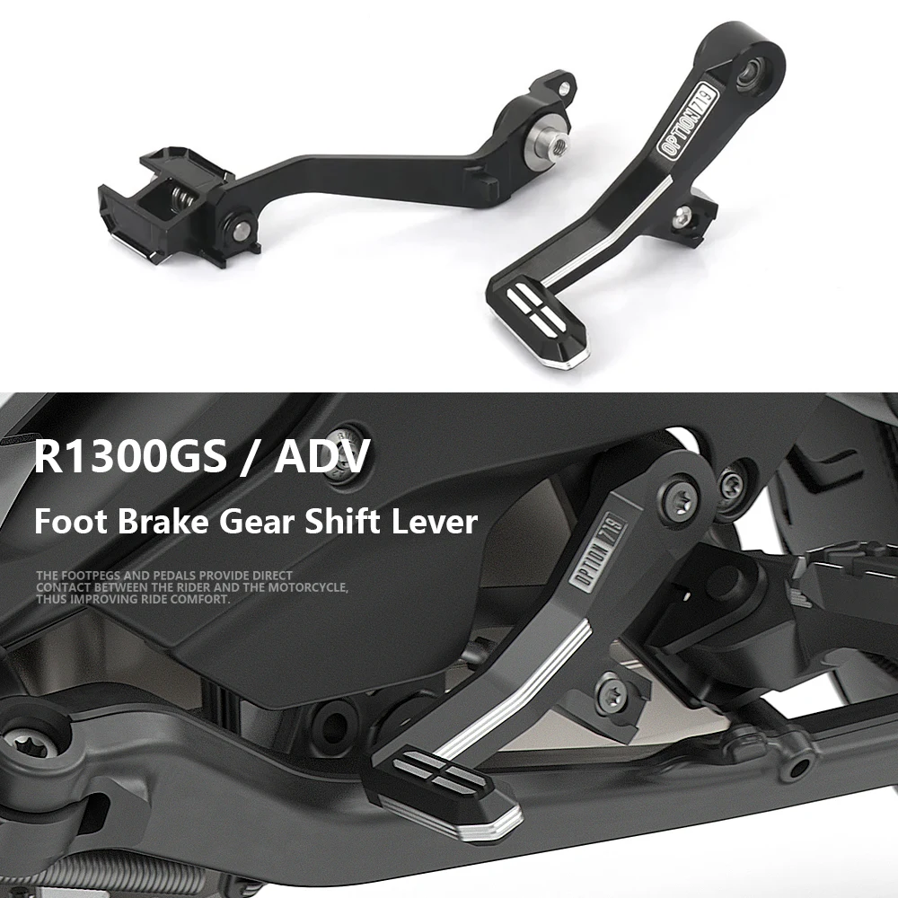 

Motorcycle Accessories Foot Brake Gear Shift Lever For BMW R1300GS GS1300 R 1300 GS Adventure ADV 2023-2025 Footrest Pedal Lever