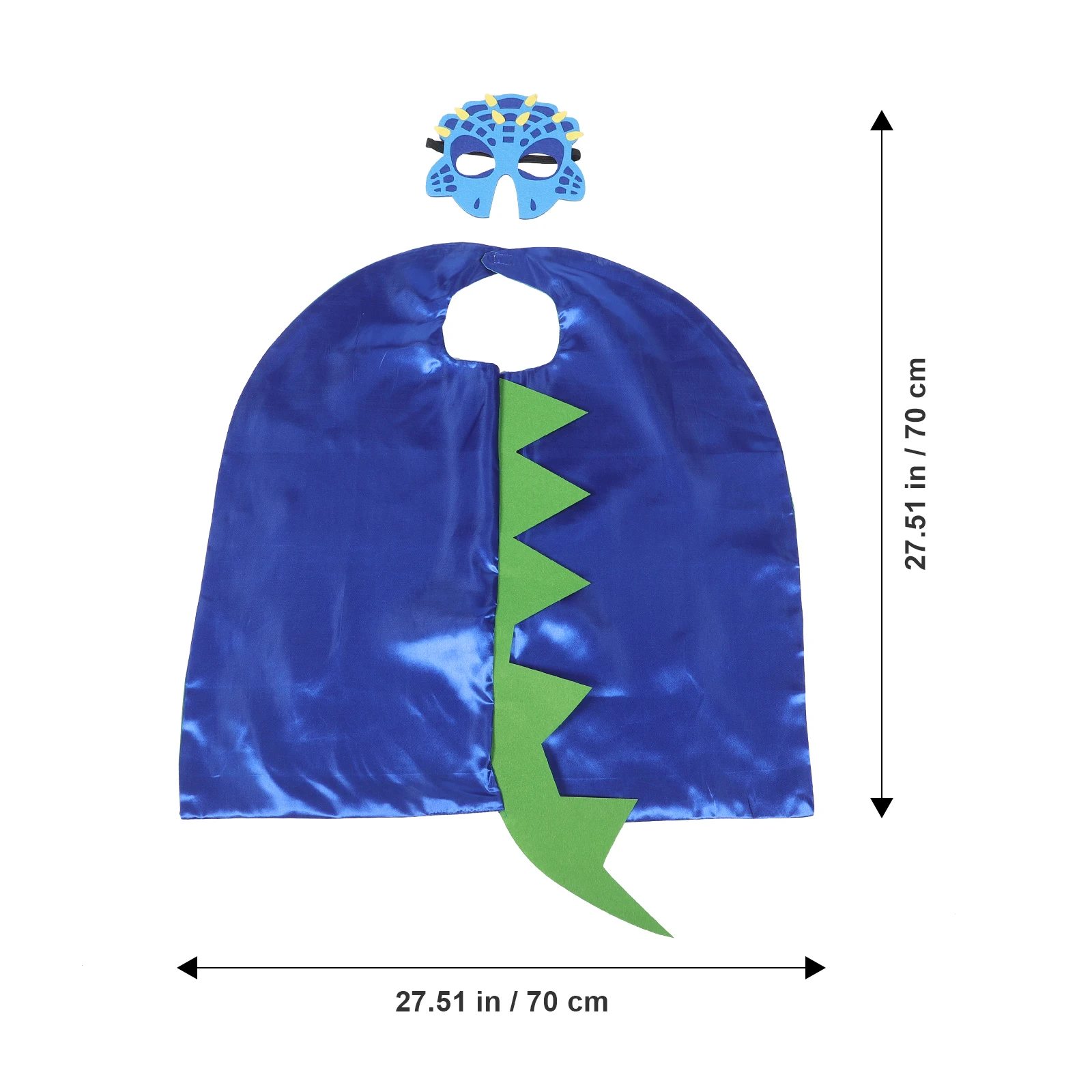 

Dinosaur Cape Mask Tyrannosaurus Kids Party Costumes Soft Fabric Wear Long Fun Accessories Halloween Props Child Gift Cartoon