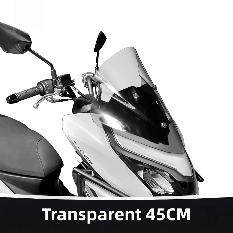 For Haojue ADX125 front windshield modification, transparent chest protector, rain shield, and motorcycle accessories.