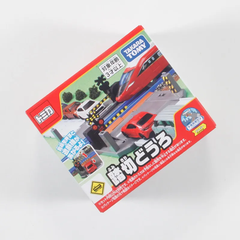 In Stock Official Takara Tomy Tomica Town 907183 Railroad Crossing Playset (No Cars Included) Plarail Compatible