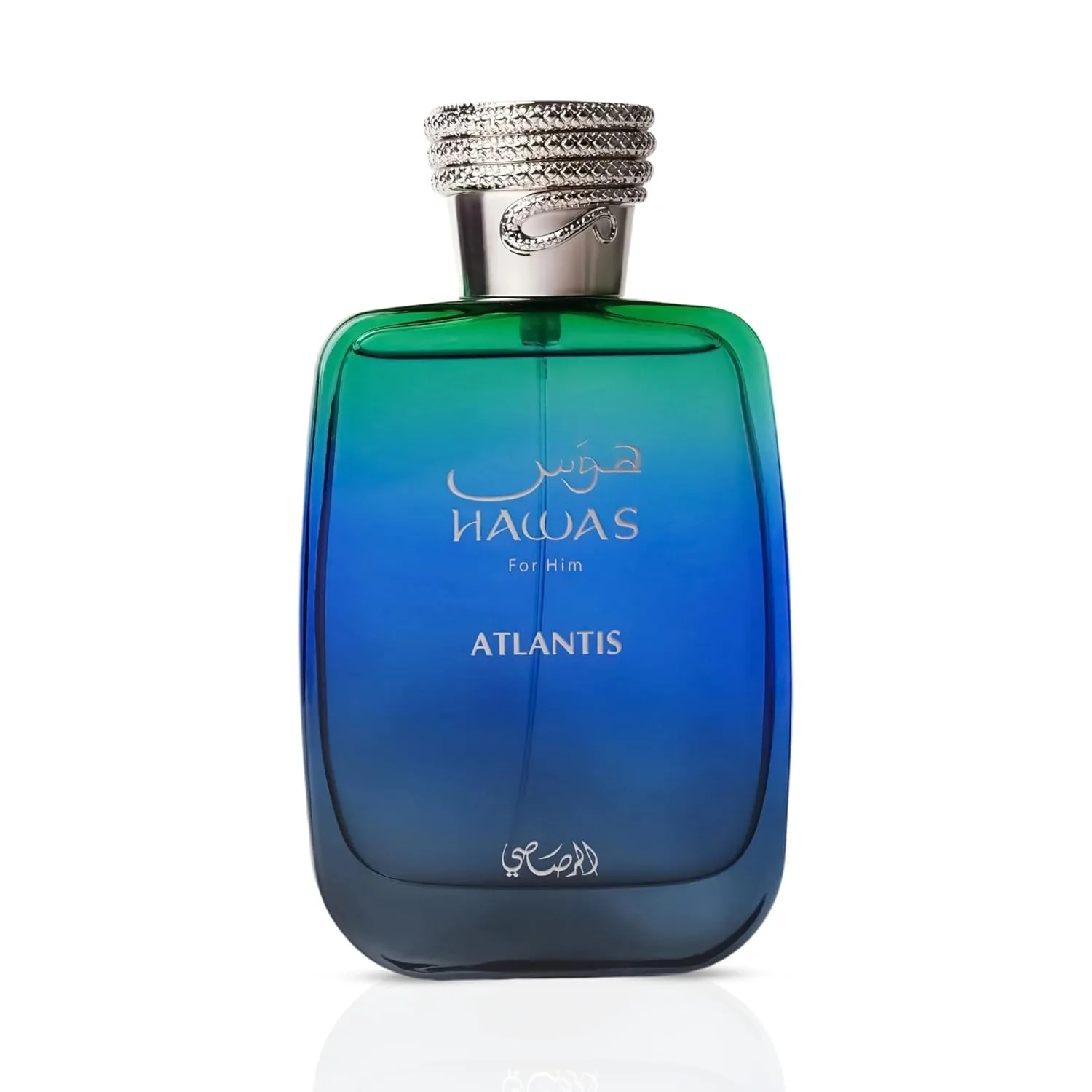RASASI Hawas Atlantis, 3.4 oz Fresh Scent, Lemon, Apple, Watery Notes, Driftwood, Eau De Parfum for Men view 4