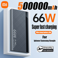 Xiaomi 66W Super Fast Power Bank Comes With 20000mAh Led Display PD20W Fast Charging Cable Large Capacity Gift Mobile Power Bank
