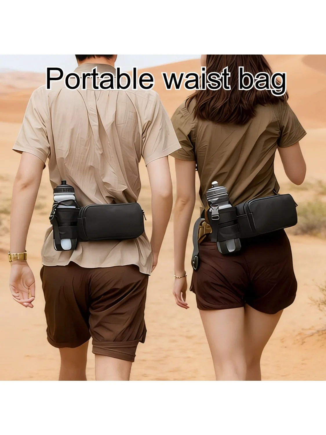 AliExpress NONE Outdoor sports cycling waist bag, ultra-light running and fitness waist bag with water bottle holder