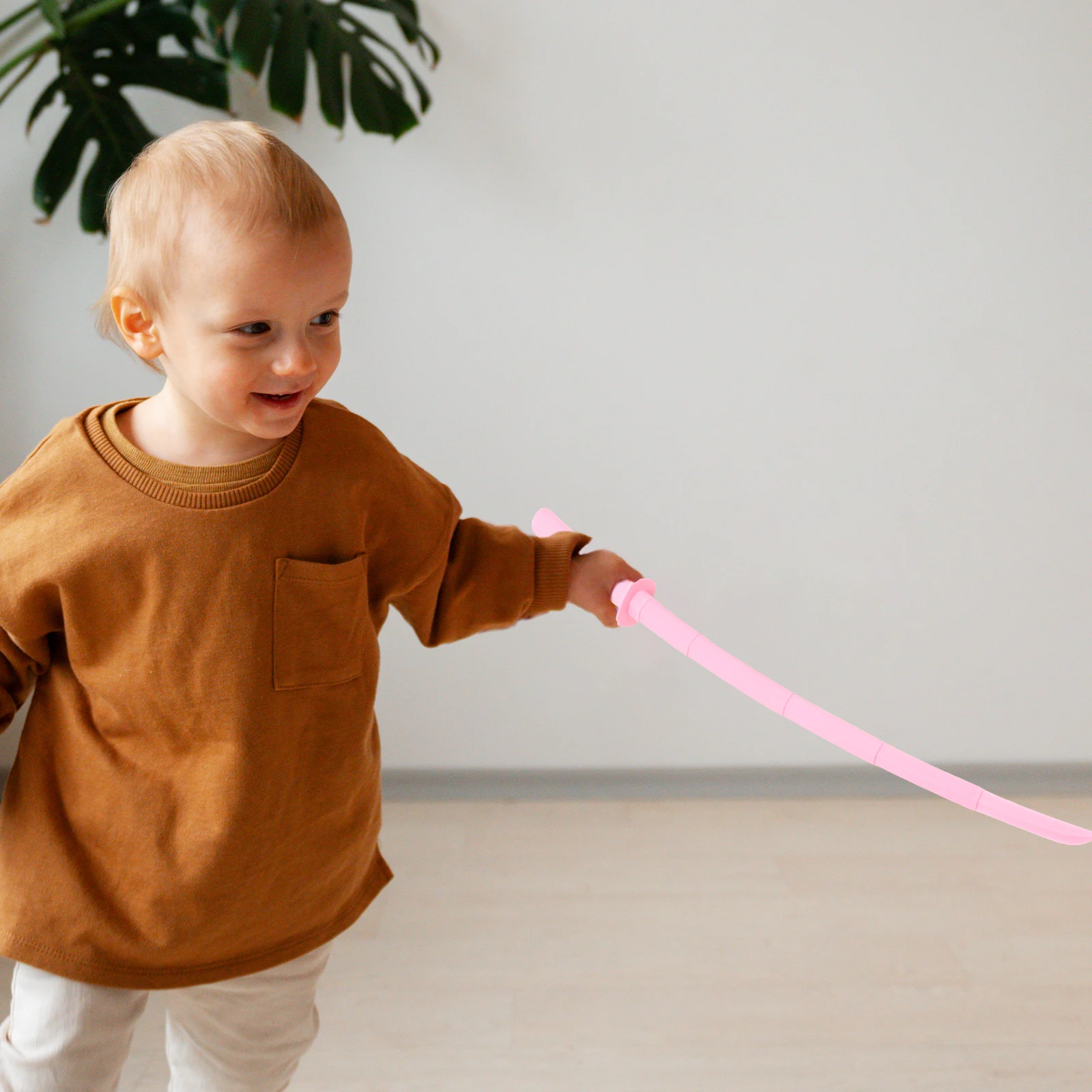 Espada retráctil, juguete de estilo japonés, accesorio de Cosplay para recuerdos de fiesta, ejercicio de entrenamiento, actuación, escenario, Halloween al aire libre