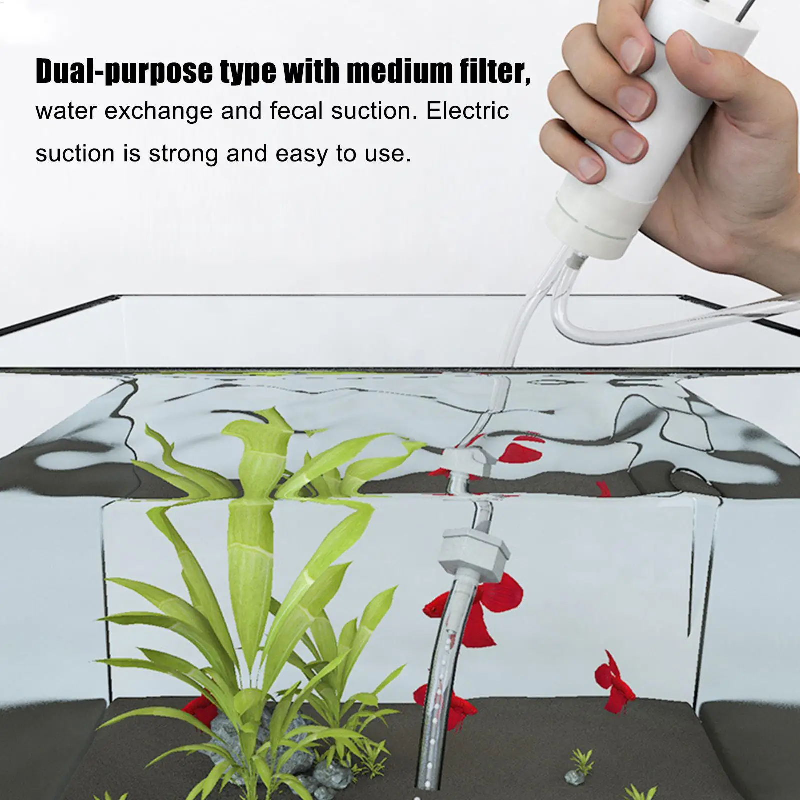 

Электрический сифонный насос, электрический самовсасывающий сифон, мини-USB-насос для бассейна, раковины, орошения, аквариума, пруда, сада, подвала, автофургона