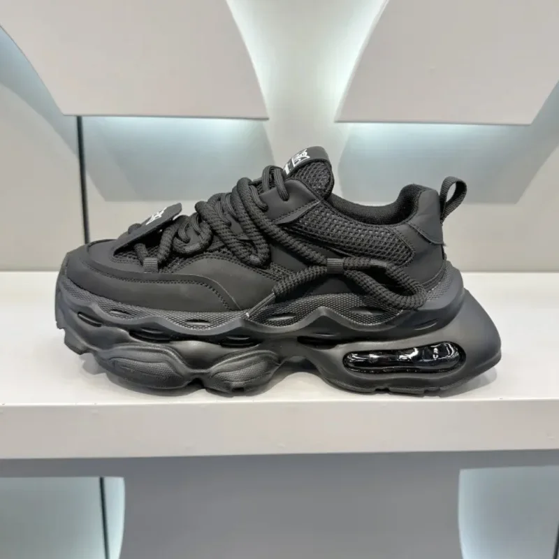 Men\'s Chunky Sneakers Original Brand Casual Shoes Air Cushion Sport Running Shoe Breathable Tennis Shoes Platform Shoes for Men