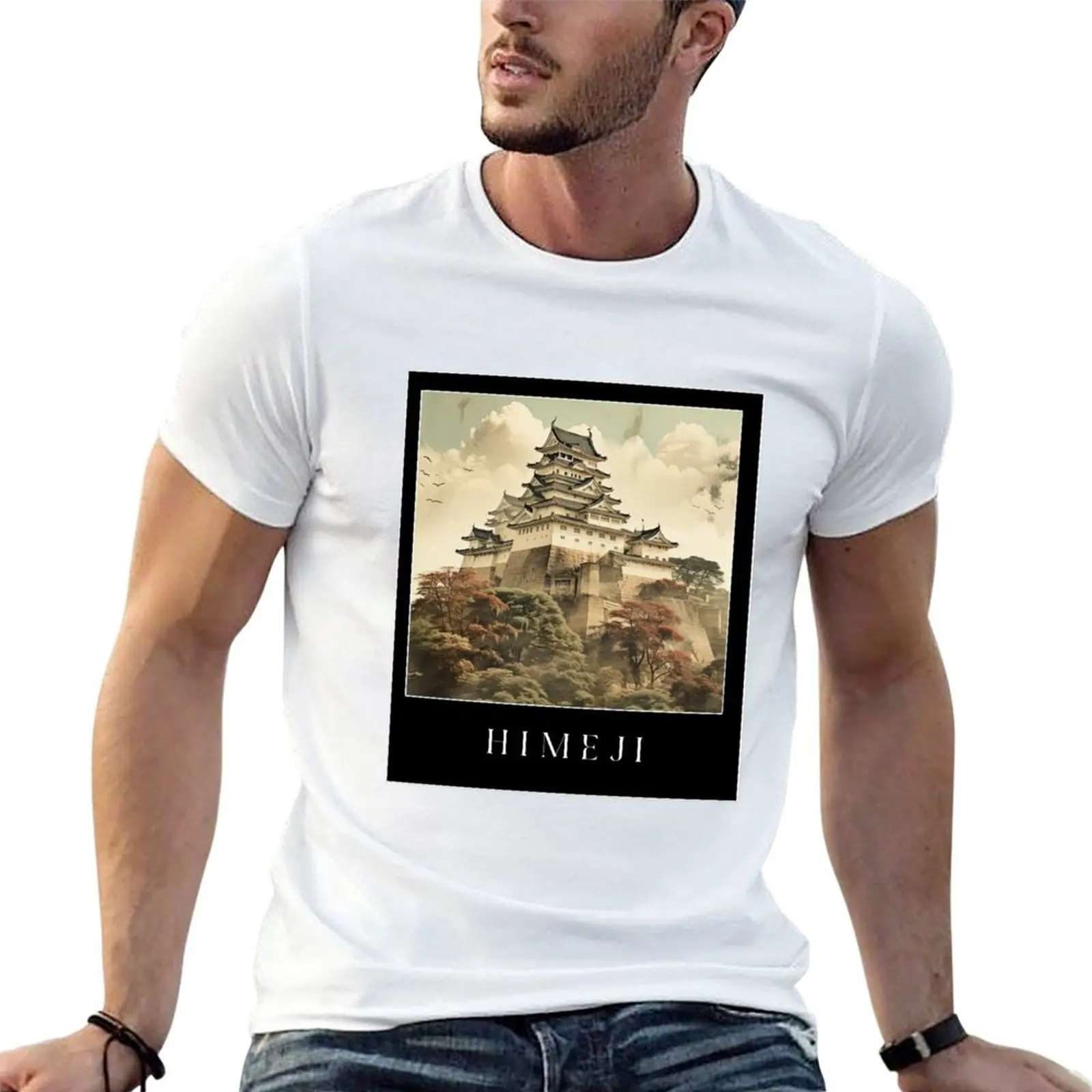 

Himeji castle T-Shirt t shirts for man graphic tees t shirts designer T-Shirt