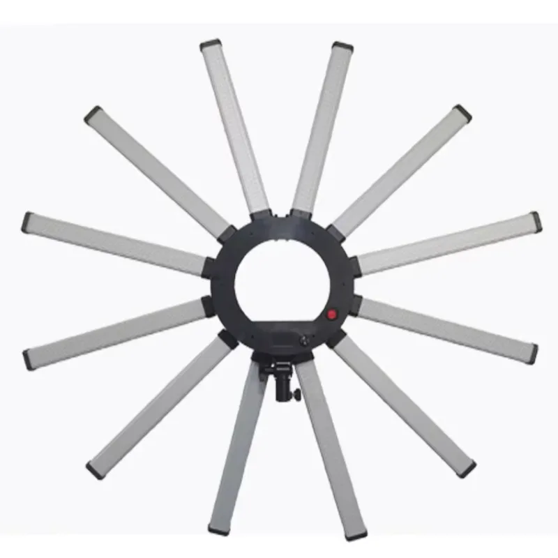 HD-180X 36-inch 180W high-power 12-tube LED live stream light Foldable 12-arm light Beauty live stream light