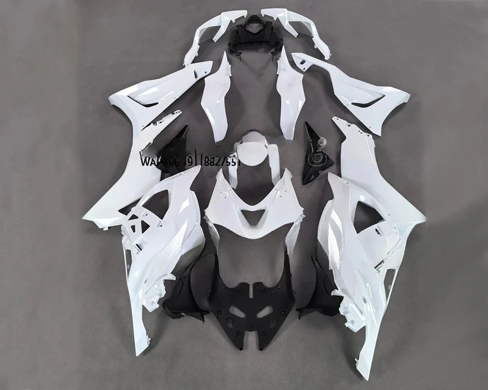 

For Ninja ZX-6R ZX 6R 2024 2025 ZX6R 24 25 Gloss White Body Cowling Aftermarket Motorbike Fairing Kit