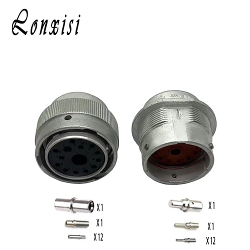1/5 juegos de conector de fábrica genuino DEUTSCH de 14 pines HD36-24-14SN HD34-24PN enchufe impermeable de la serie HD con terminales
