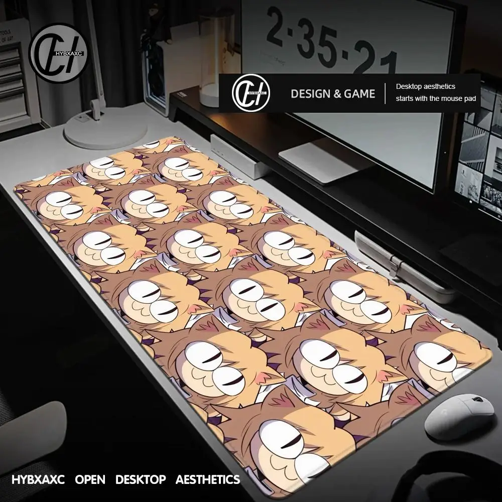 

Neco-arc Gamer Cabinet Mouse Pad Anime Gaming Accessories Rubber Keyboard Office Tables Computer Desk Mat Carpet Mousepad