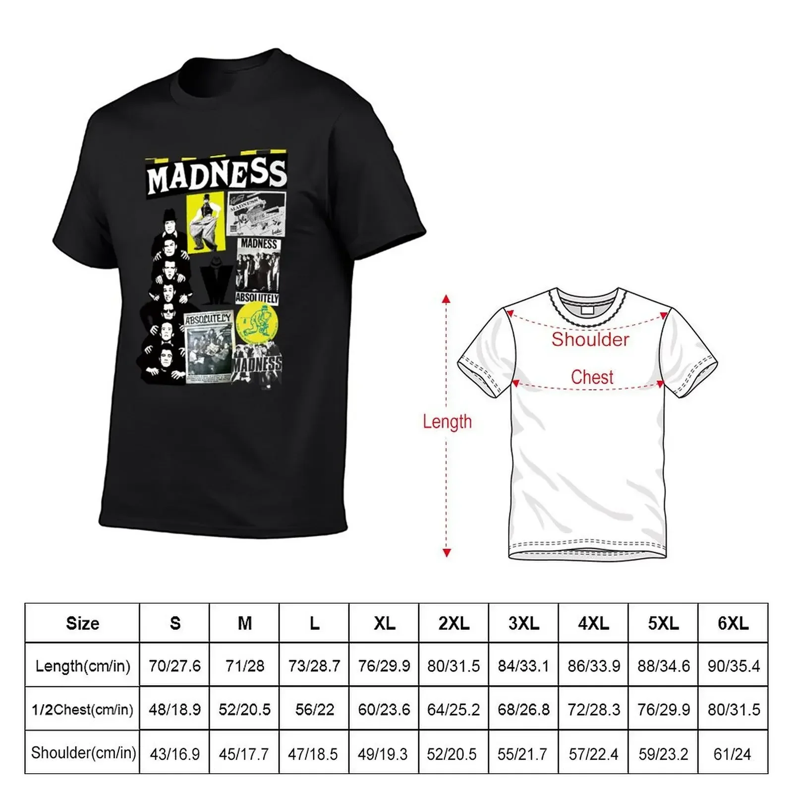 absolutely The madness retro band gift for fans T-Shirt graphics anime stuff Aesthetic clothing mens graphic t-shirts hip hop