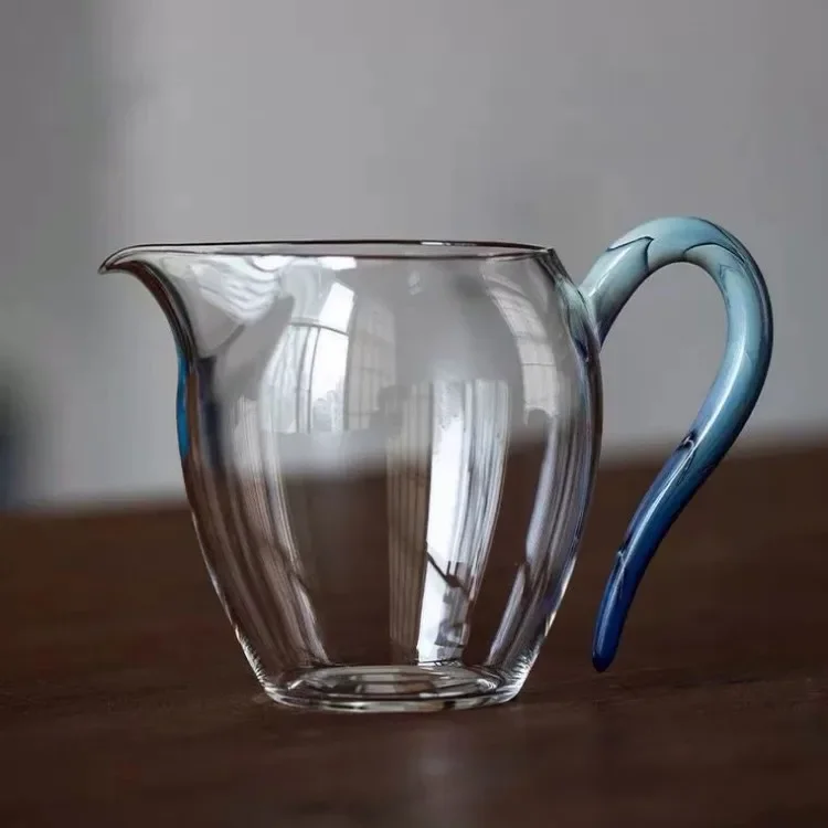 New High Borosilicate Glass Fengyu Public Cup for Tea Brewing Home Use Guest Serving Large Size Tea Ocean Partitioner