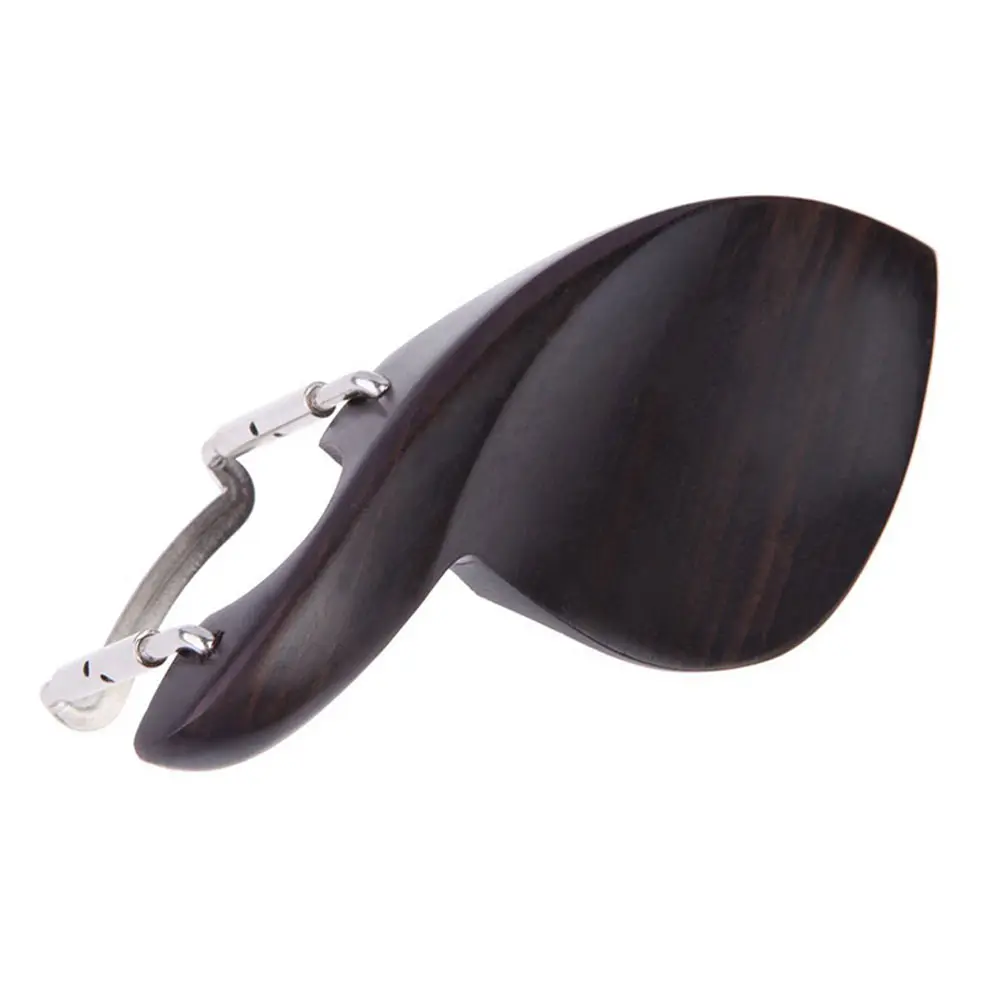 

Black Wooden Violin Chin Rest Durable Smooth Professional Parts Replacement For Violin Players Enthusiasts Musical Instruments