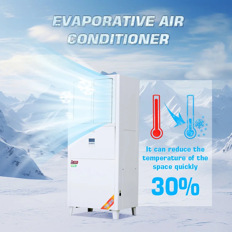 Ductless mini split air conditioner and heat pump industrial portable air conditioner water cooler heat pump air conditioner