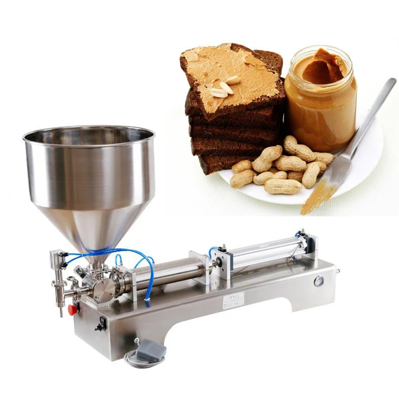 Commercial Multi-Function Filling Machine Chili Sauce Sesame Paste Paste Liquid Pneumatic Filling Machine