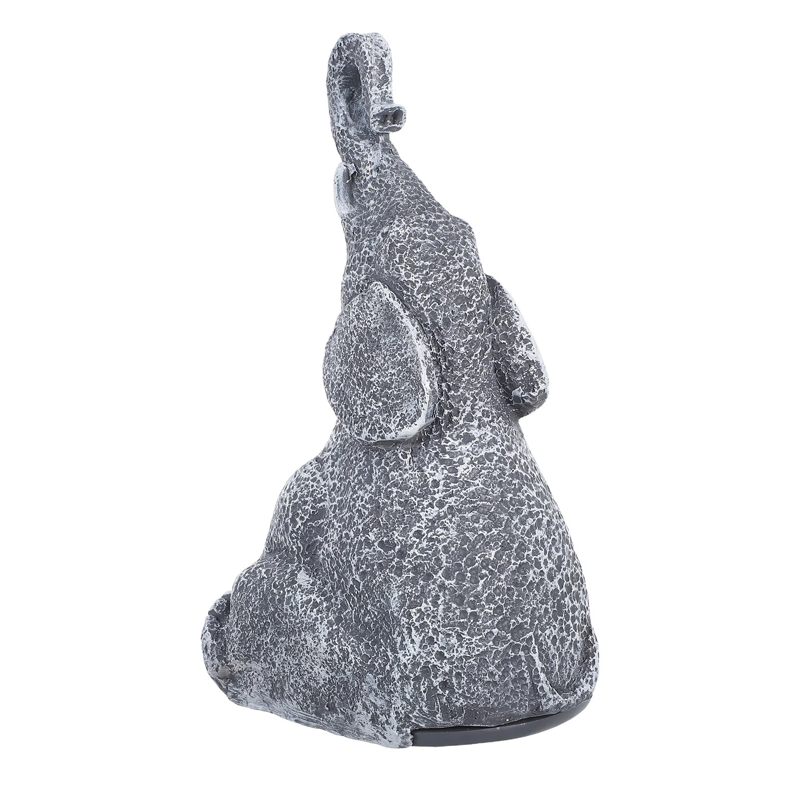 Fake Elephants Key Box Resin Outdoor Key Holder Waterproof Garden Ornament Hidden Storage For Yard Anti-Theft Security