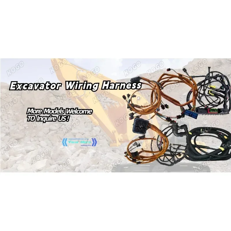 FOR  yjlC9 Injector Wiring Harness 419-0841 for Caterpillar E330C E330D Excavator