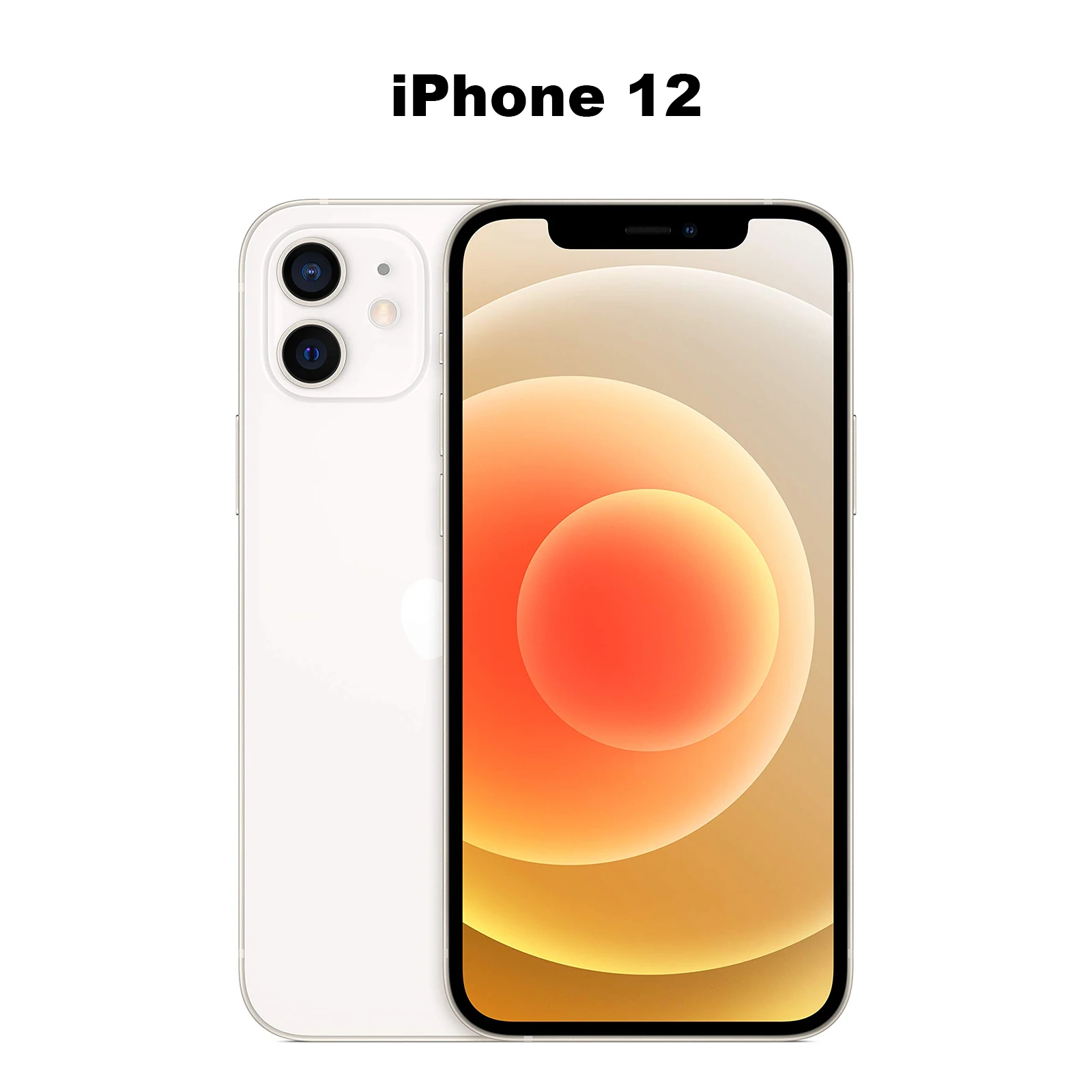 Original iPhone 12 5G 64GB/128GB/256GB LTE teléfono móvil IOS A14 Bionic Hexa Core 6,1 ''Dual 12MP Face ID e-Sim 4GB RAM NFC