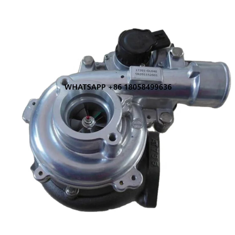 

CT16V Turbo Turbocharger for Toyta Land Cruiser D-4D 1KD-FTV 3.0L 2005- Turbo Charger 17201-OL040 Turbocharger 17201-30110