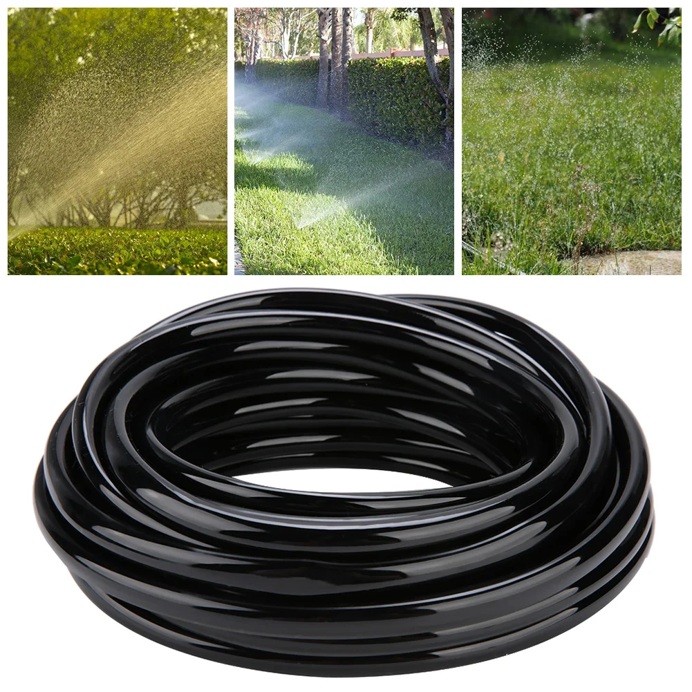 10M Garden Watering Hose 8/11mm PVC Soft Tubing Micro Drip Irrigation Tube Water Plants Flowers Gareenhose Watering Pipe