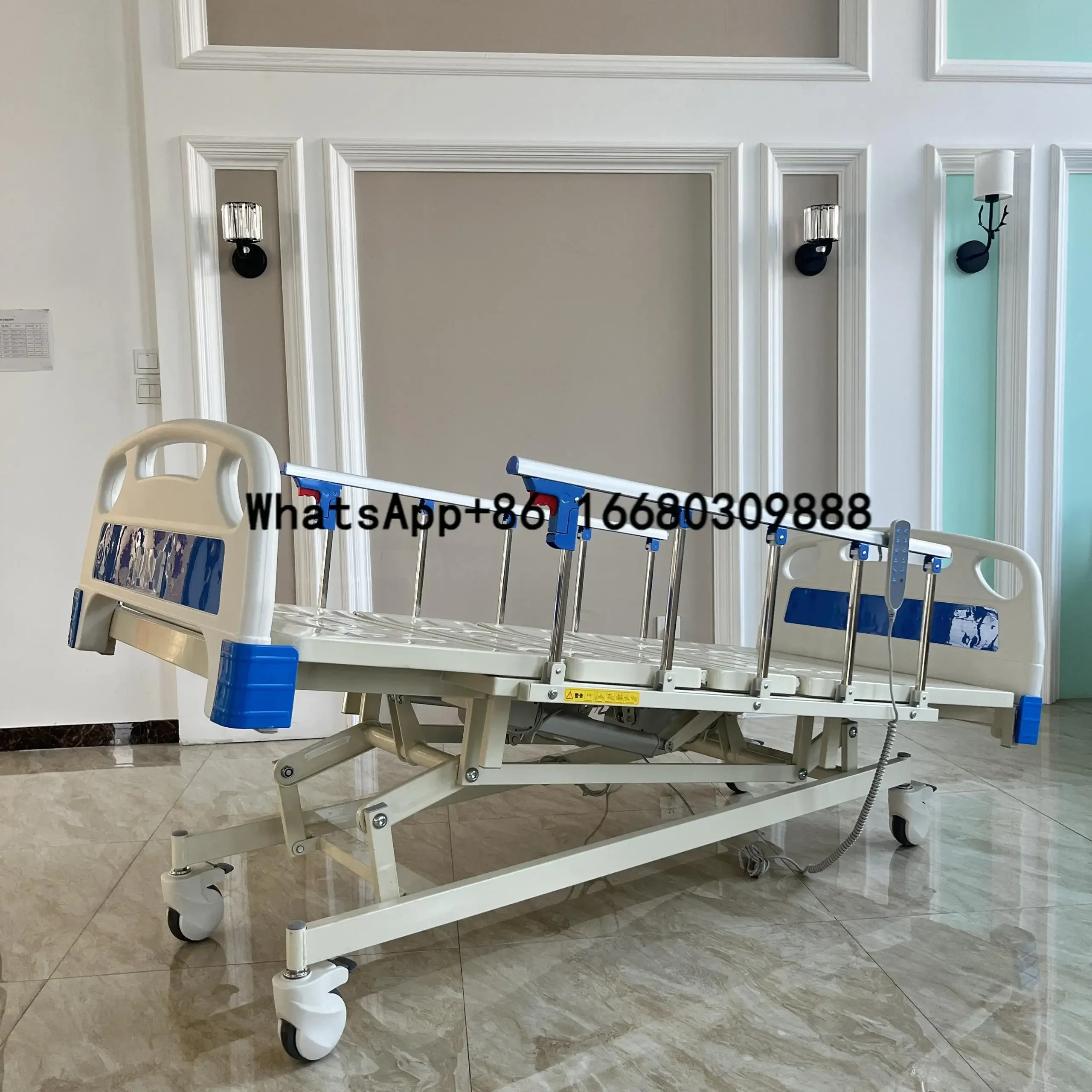 ICU Beds Hospital Ward Furniture Electric Five-function Beds Dialysis Bed  ISO Certification CE Certification 5 Years Warranty