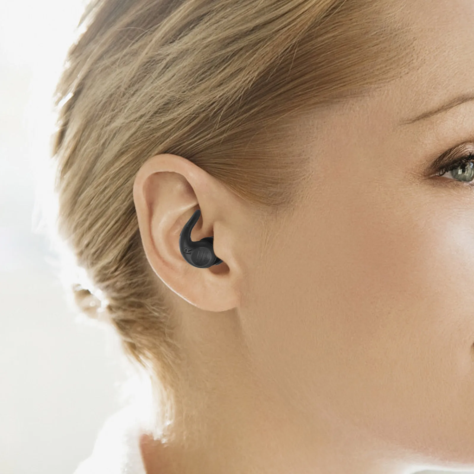 1 Pair Silicone Ear Plugs Reusable Noise Reduction Earplugs For Sleeping Concerts Swimming Studying Lightweight Soundproof