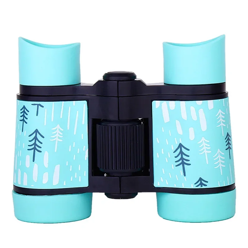 Children\'s Binoculars High Magnification High-definition Toys Science and Education, Educational Cartoon Outdoor 4X30