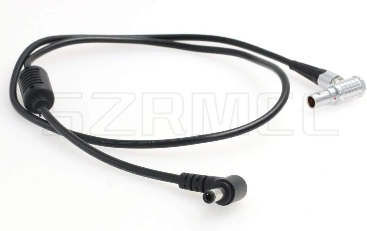 Motor Power Cable for Tilta Nucleus-M Wireless Follow Focus Lens Motor 7 Pin Male to DC 5.5 2.1mm Barrel Plug