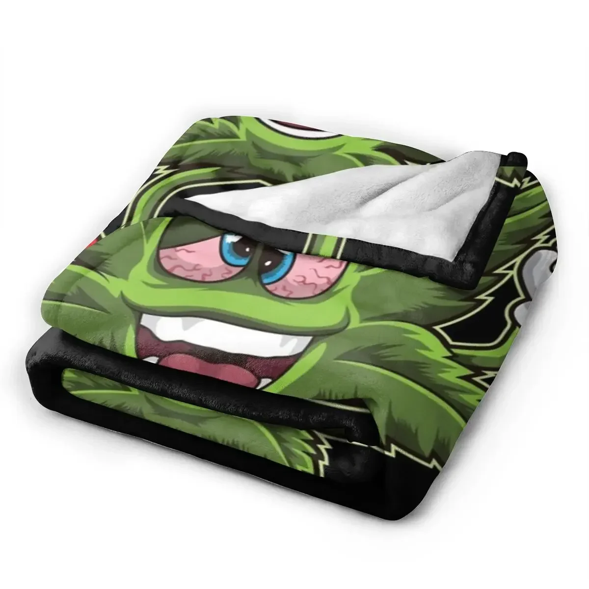 رمي بطانية الفراش لغرفة المعيشة ، ورقة ورقة والأعشاب الضارة ، الفانيلا بارد ودافئ ، ورقة ورقة ورجم ، التدخين الكرتون ، السرير والأريكة ، السفر والمنزل