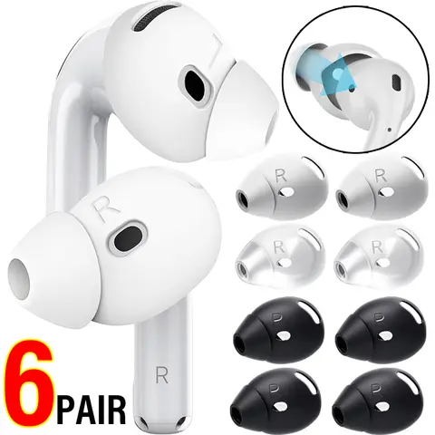 Apple AirPods 4 실리콘 이어 버드 커버 Airpods 용 이어팁 4th Anti Slip Noise Reduction 이어폰 귀마개 보호 슬리브