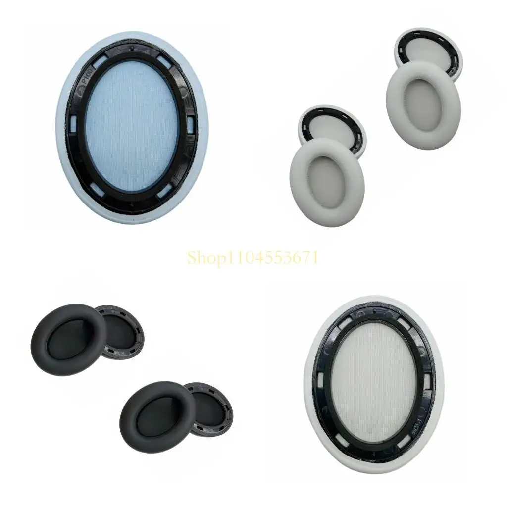 Best Seller 1 Pair Protein Leather Gaming Earpads Breathable Earmuffs Enhances Sound for Cambrian Headphone