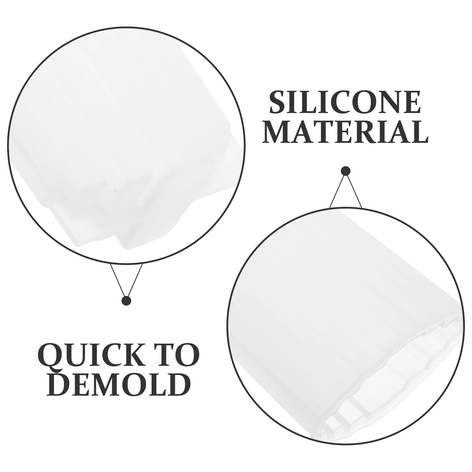 

Multifaceted Silicone Mold Lightweight Washable for Handmade Making DIY Crafts Mold Crafts Making