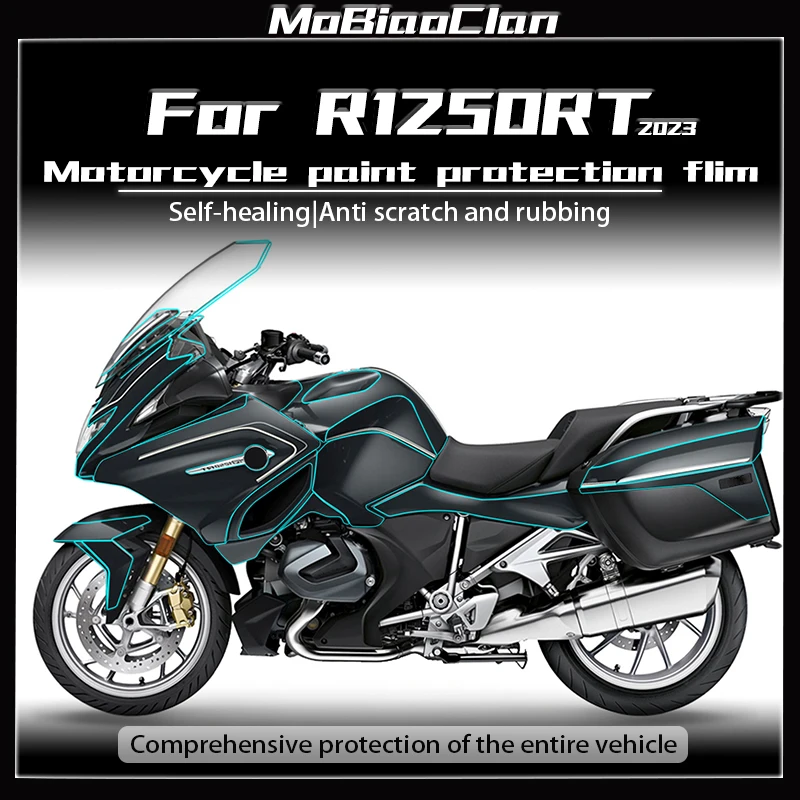 

Защитная пленка из ТПУ для фар BMW R1250RT 2023, прозрачная, невидимая, наклейка на бак, аксессуары для тюнинга