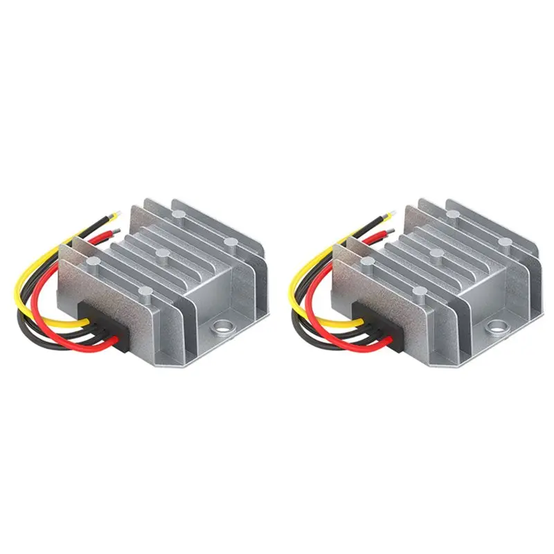 【LIMITED TIME DISCOUNT】2X 12V To 24V 5A Step-Up DC DC Converter 12 Volt To 24 Volt Boost Voltage Regulator