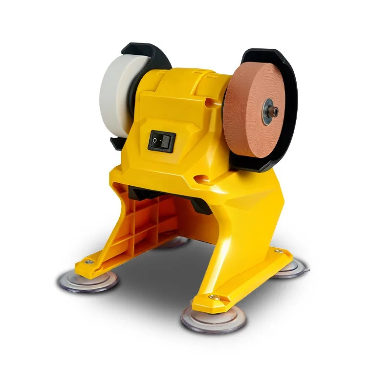 Vertical Double‑End Bench Grinder Woodworking Sanding Edge Trimming Tool Fits Common Heavy‑Duty Power Tool Interface Accessory