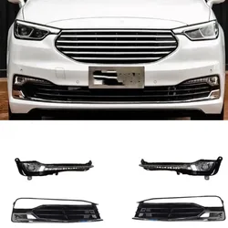 Car Accessory Fog Light Cover Lamp Frame Grille Car Accessories For Ford Taurus 2019-2021