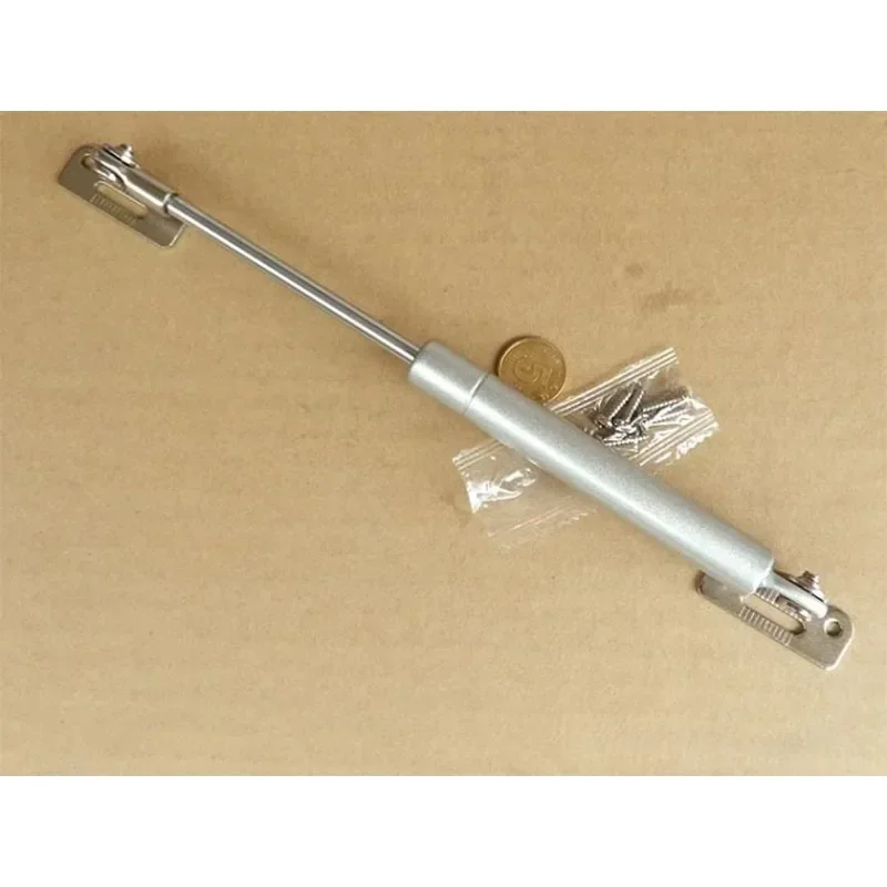 1pc Gas Spring Support Rod T-type Hydraulic Rod 90MM Stroke 100N Supporting Force Furniture Hinge Accessories Upturned Door Supp