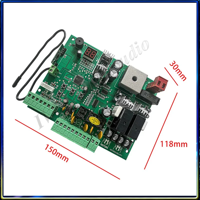 24V PCB Board for Automatic Double Arms Swing Gate Opener Control Board Panel Smart Control Center System
