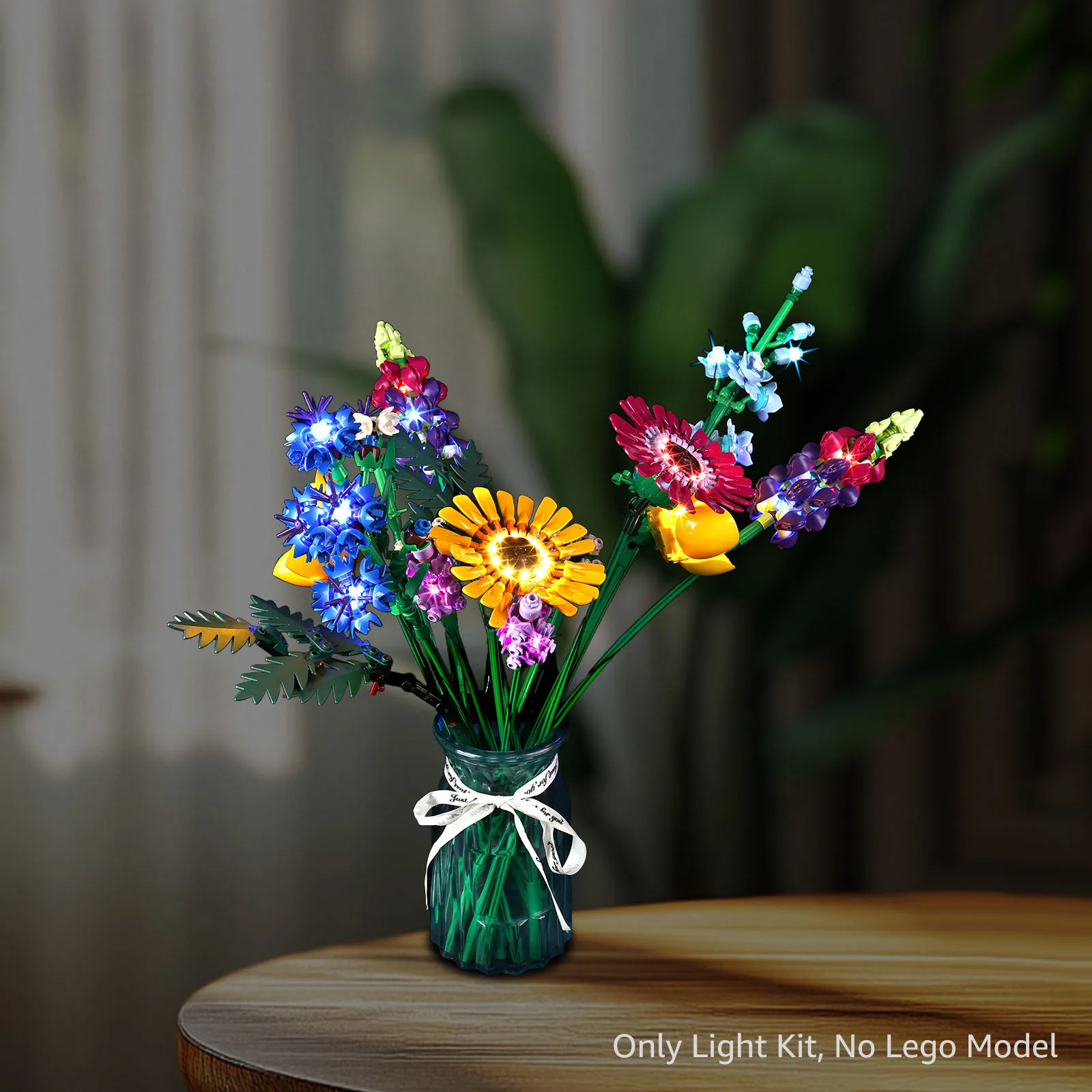 LED-Beleuchtungsset, geeignet für LEGO Wildflower Bouquet The Botanical Collection 10313 Bausteine