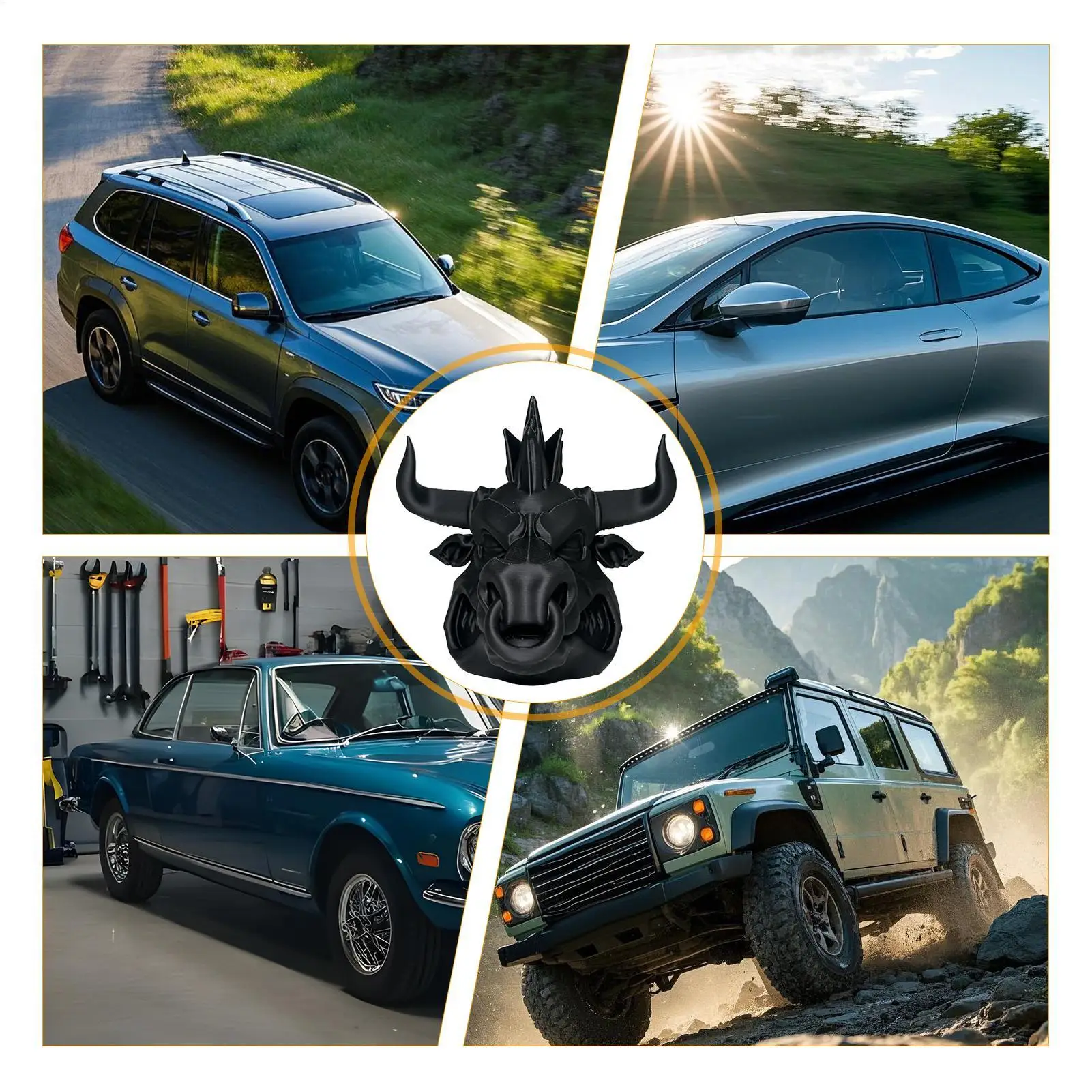 

Towing Hitch Covers Cow Shape Coupling Plug For Towing Hitch Protection Covers For Trailer Truck RV Vehicle Garage Camping