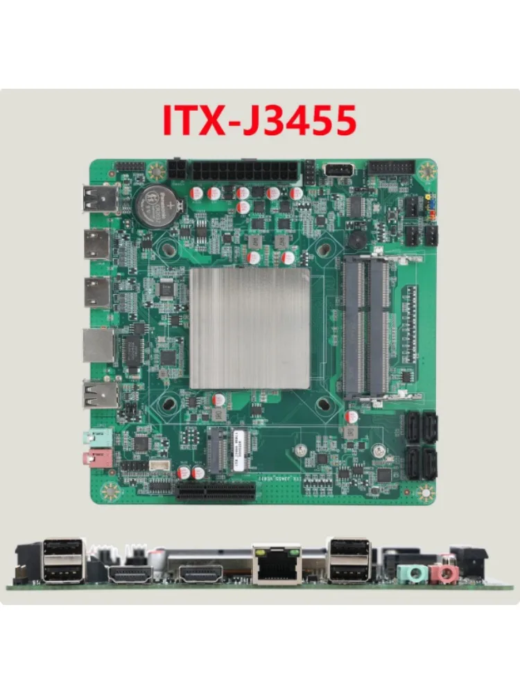 N100 NAS-Motherboard, zwei 2.5G I226-V Ethernet-Ports, zwei M.2 NVMe-Steckplätze mit PCIe 3.0-Erweiterungssteckplatz für Speicherserver